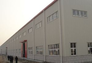 高品質の鉄骨構造工場